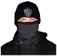 Бафф флисовый зимний с утеплителем SA Co. Carbon Fiber Fleece Lined Face Shield