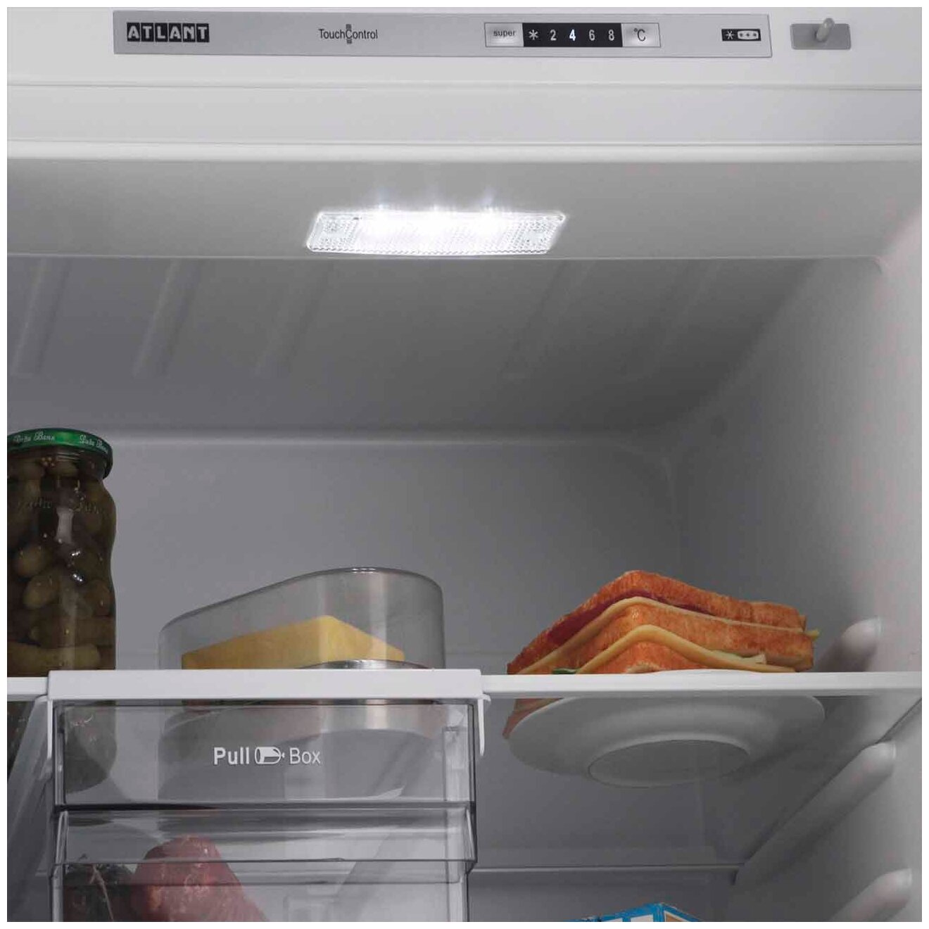 Холодильник с нижней морозильной камерой Атлант - фото №6