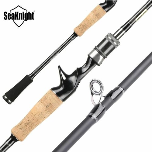 kingdom silver needle ii carbon fishing rods spinning and casting fuji accessories feeder rod ul l ml l mh lure fishing tackles Спиннинг SeaKnight серия Falcon, 2 секции два наконечника 1,98 м спиннинг литье стержень из углеродного волокна