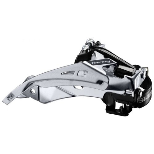 переключатель передний shimano xtr m9100 e 2x12 скоростей ifdm9100e6 Переключатель скоростей передний для велосипеда Shimano Tourney TY710-2 универсальная тяга