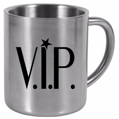 фото Металлическая кружка v.i.p drabs