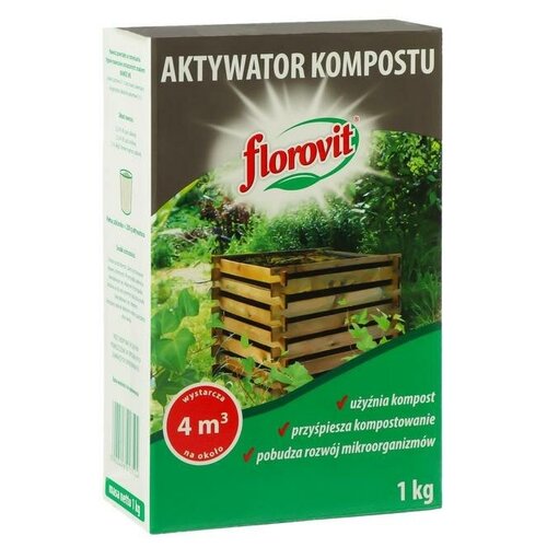 Активатор компоста гранулированный Florovit, 1кг
