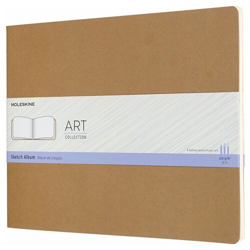 Блокнот для рисования Moleskine ART CAHIER SKRTCH ALBUM ARTSKA7P3 216x279мм обложка картон 88стр. бе