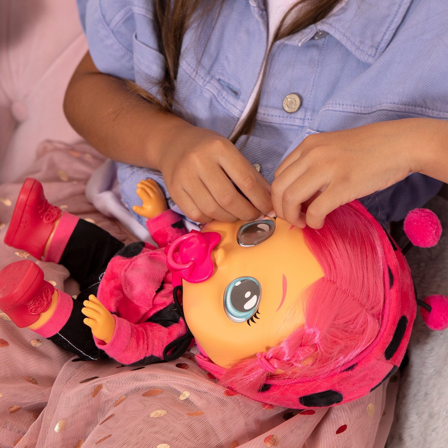 Кукла интерактивная Cry Babies Dressy Леди Край Бебис - фото №8