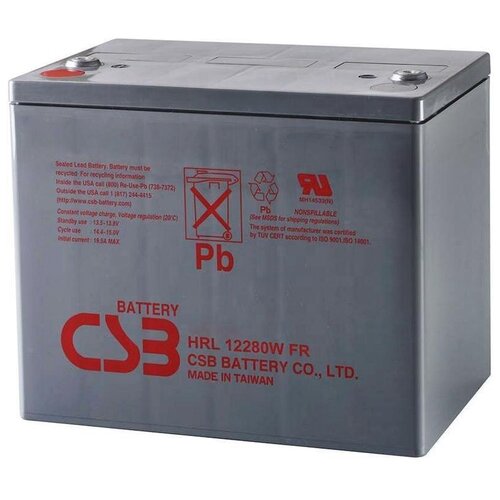 Аккумуляторная батарея CSB HRL12280W FR