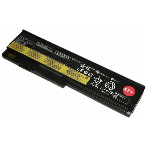фото Аккумуляторная батарея 47+ для ноутбука ibm-lenovo thinkpad x200 v 57wh черный sino power