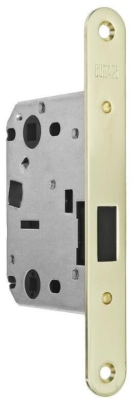BUSSARE Защелка дверная бесшумная магнитная сантехническая MAG50/70 GOLD 940000000852