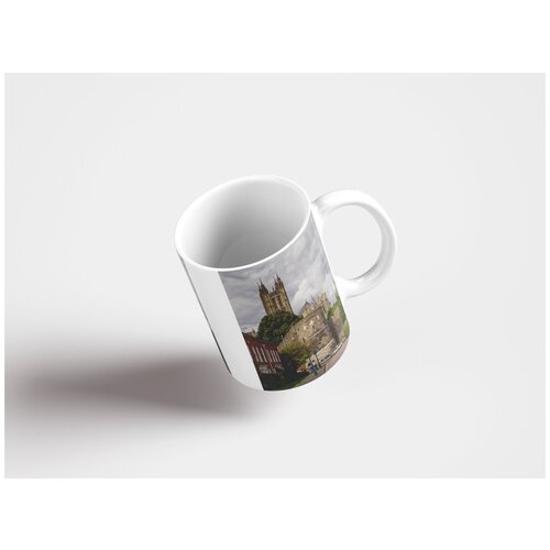 фото Кружка "кафедральный собор, кентербери, городская стена 320 мл. белая lotsprints