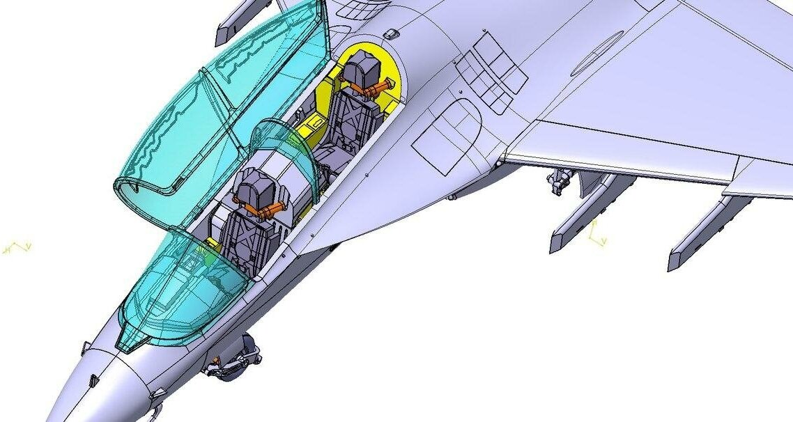 Модель для склеивания Zvezda Российский учебно-боевой самолет Як-130 - фото №14