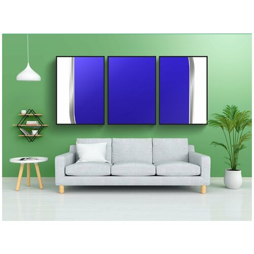 фото Набор модулных постеров для интерьера "кнопка, 3d, икона" 60x90 см. в тубусе, без рамки lotsprints