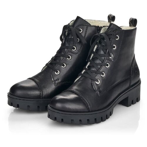 фото Ботинки женские демисезонные rieker артикул 75722-01