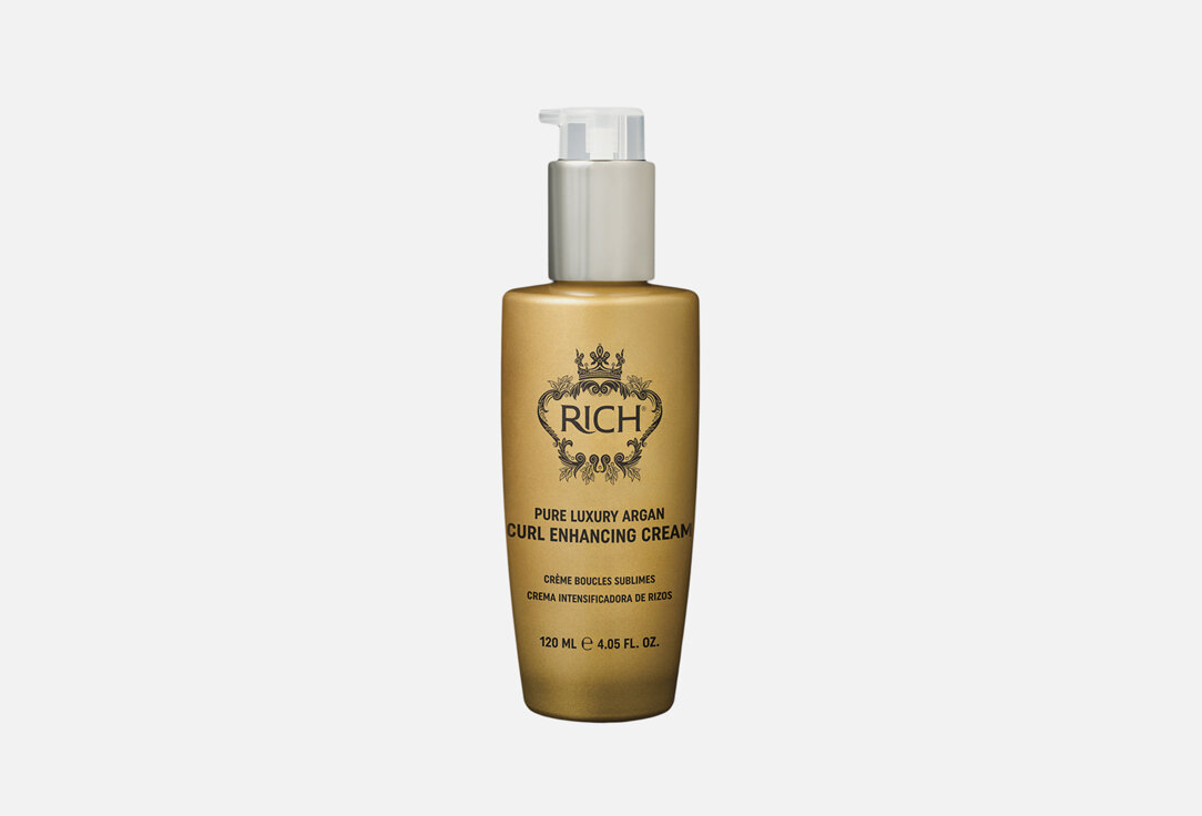 Крем увлажняющий для вьющихся волос RICH, Argan Curl Enhancing Cream 120мл