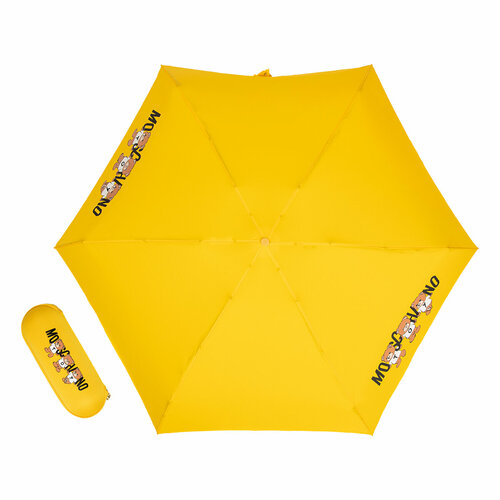 фото Мини-зонт moschino, желтый