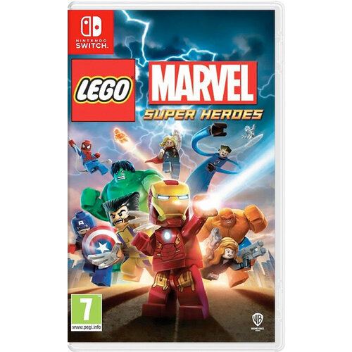 Картридж для Nintendo Switch LEGO Marvel Super Heroes РУС СУБ Новый игра hyrule warriors age of calamity для nintendo switch картридж