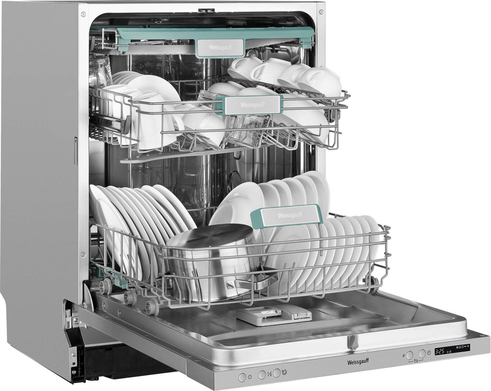 Посудомоечная машина полноразмерная WEISSGAUFF BDW 6063 D - фото №12