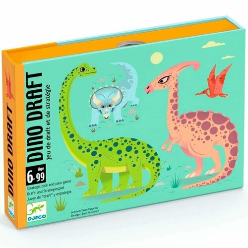 фото Djeco djeco card game настольная карточная игра динозавры dj05093