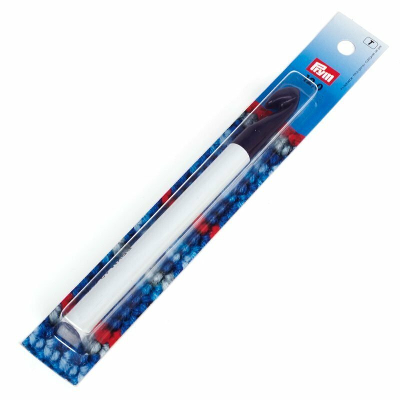 Крючок для вязания PRYM пластиковый, серый, №12, 17 см, 1 шт (PR.218505)