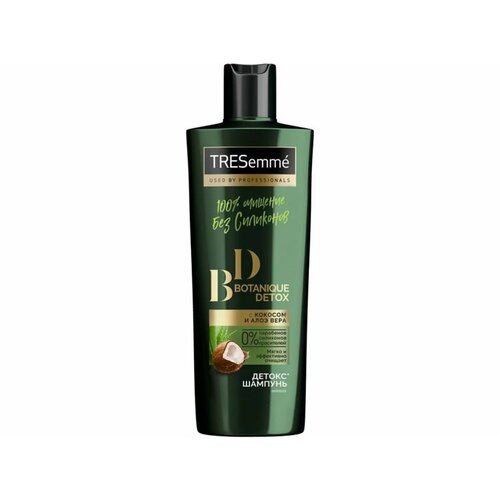 Шампунь-детокс TRESemme Botanique Detox tresemme tresemmé шампунь botanique detox 100% очищение без силиконов с кокосом и алоэ вера 230 мл