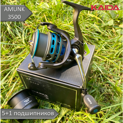 Катушка фидерная Kaida AMUNK 3500 катушка kaida фидерная hzr01 40