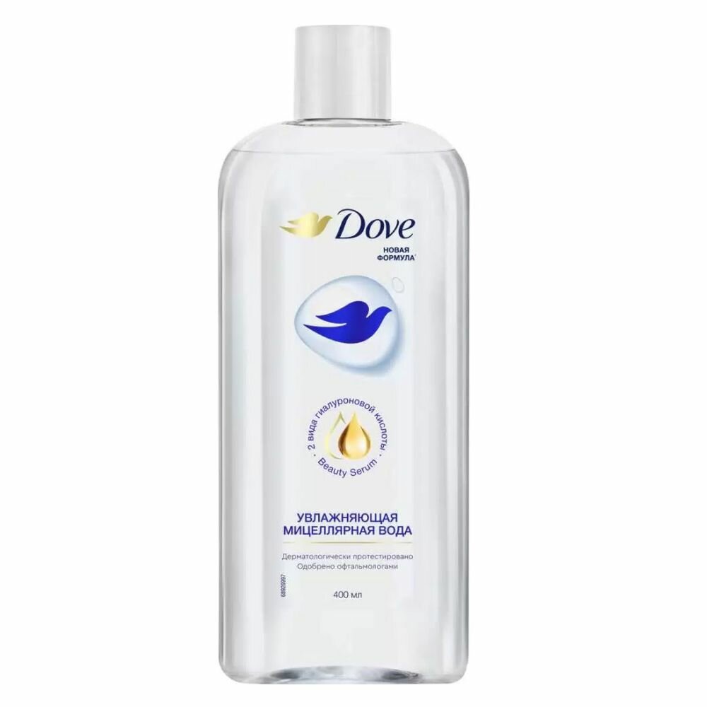 Мицеллярная вода для лица Dove Увлажняющая 400 мл