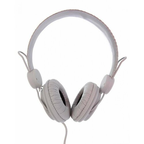 Наушники с микрофоном проводные WeSC Oboe On Ear Headphones Pale Grey 4350₽