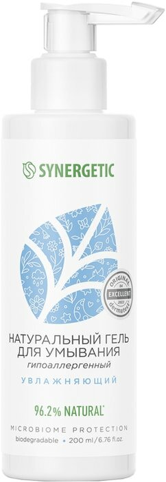 Гель для умывания Synergetic увлажняющий 200мл