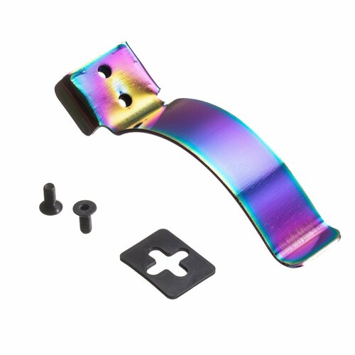 Заднее крыло-тормоз (металл) для трюкового самоката неон