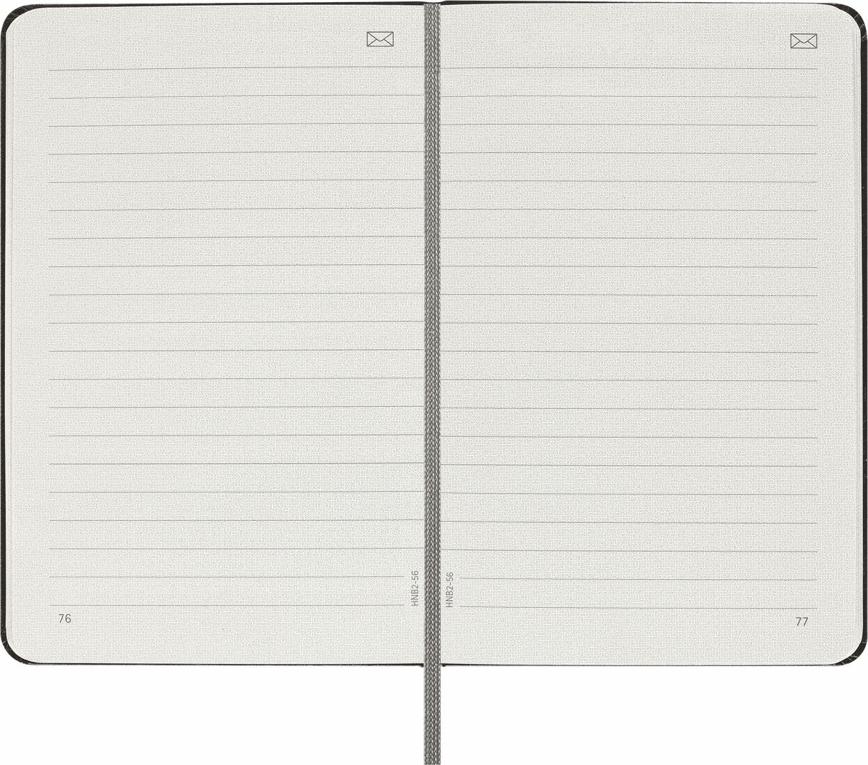 Блокноты Xiaomi Блокнот в линейку Moleskine SMART NOTEBOOK pocket 90Х140 SMN21HBK, твердая обложка черный