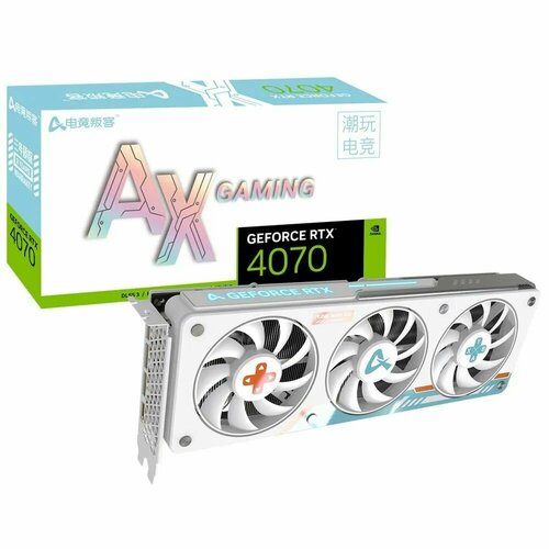Видеокарта AX Gaming Видеокарта GeForce RTX 4070 X3W OC 12G GDDR6X 7999000₽