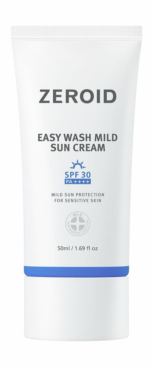 ZEROID ZEROID Легкий солнцезащитный крем для сухой и чувствительной кожи SPF 30, 50 мл