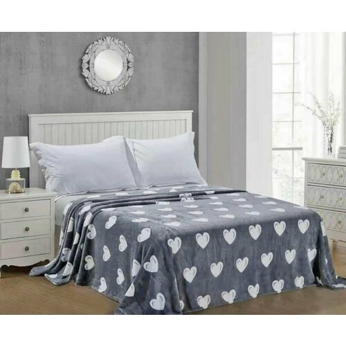 Плед 240*210 см, Велсофт (Love)