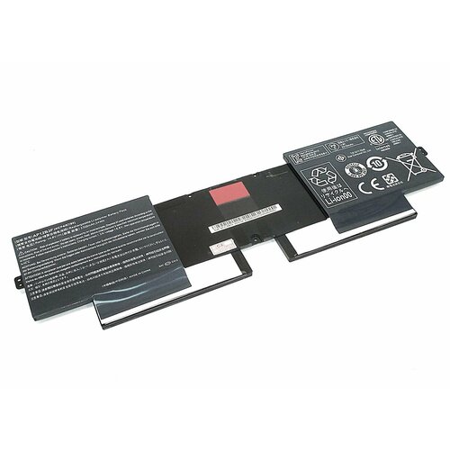 Аккумуляторная батарея для ноутбука Acer Aspire S5-391 (AP12B3F) 14,8V 2310mAh гнездо зарядки для ноутбука acer ultrabook aspire s5 391 9880 s5 391 6836 pj601