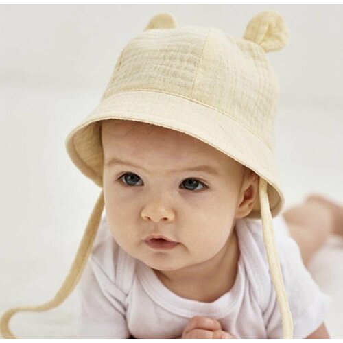 фото Панама babystore весна-лето 2025 для взрослых и детей, размер 36/44, голубая