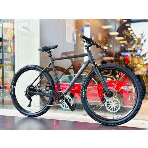 Велосипед горный скоростной TimeTry ТТ259 10s 275 дюймов взрослый мужской и женский для прогулки скоростной спортивный велик черный 53990₽