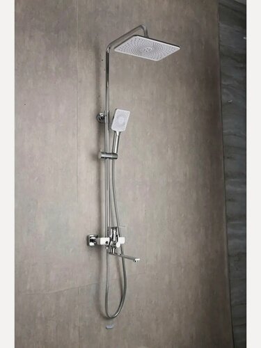 Изображение товара Душевая система с тропическим душем Frap H71 F2471, латунь цвет хром