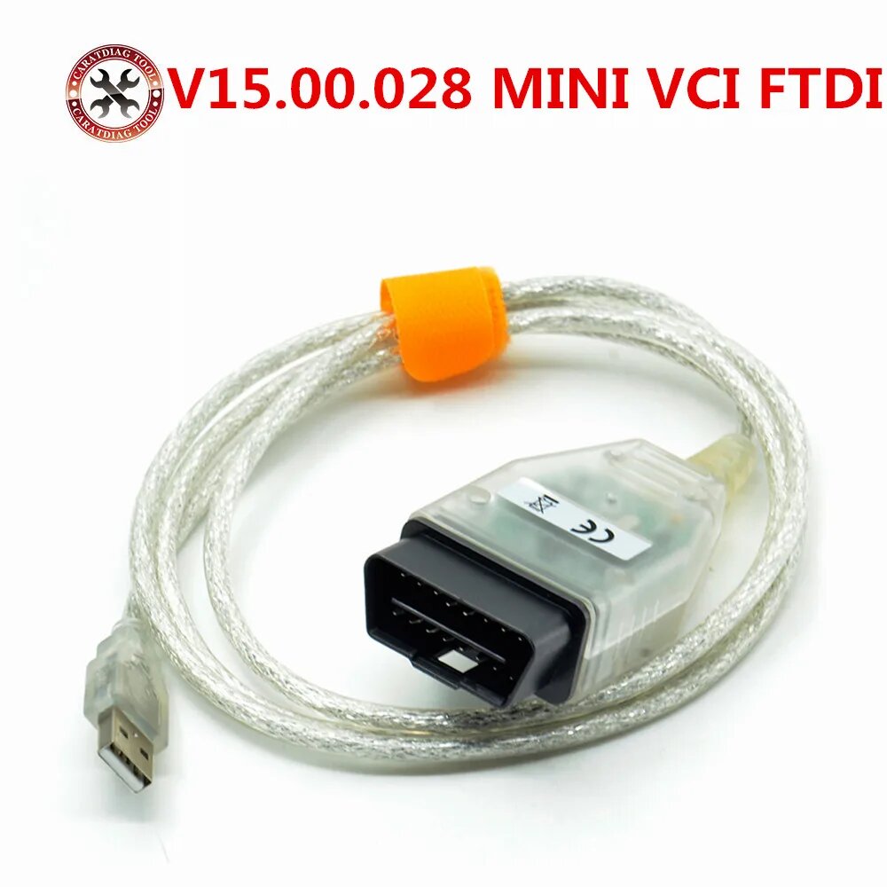 Лидер продаж MINI VCI для T-OYOTA ТИС Techstream новейший одинарный кабель специально для диагностического прибора Toyota TIS 1pcs