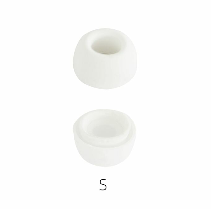 Комплект оригинальных амбушюр для AirPods Pro (2 размера: S, L) — фото 1