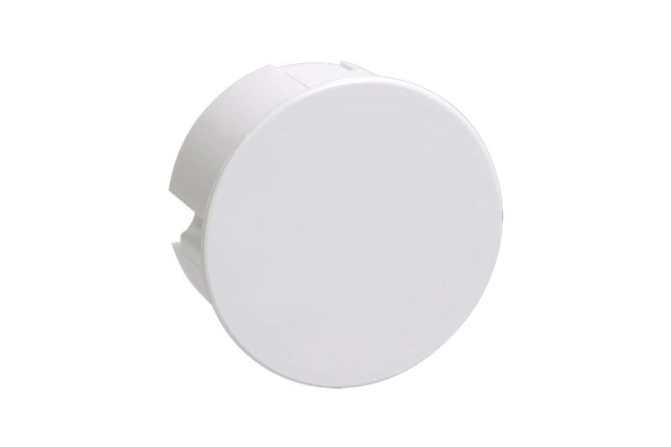 Распаячная коробка IEK КМ41007 для твердых стен d80x40 с крышкой UKT11-080-040-000