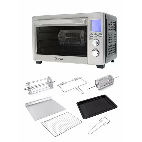 Духовка электрическая аэрогриль + шашлычница, 36 л