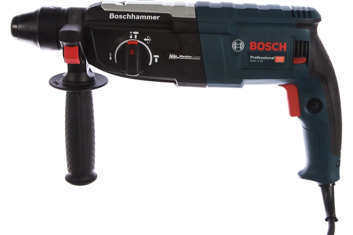 Перфоратор сетевой Bosch GBH 2-28, SDS-plus, 880Вт, кейс, 3 режима — фото 1