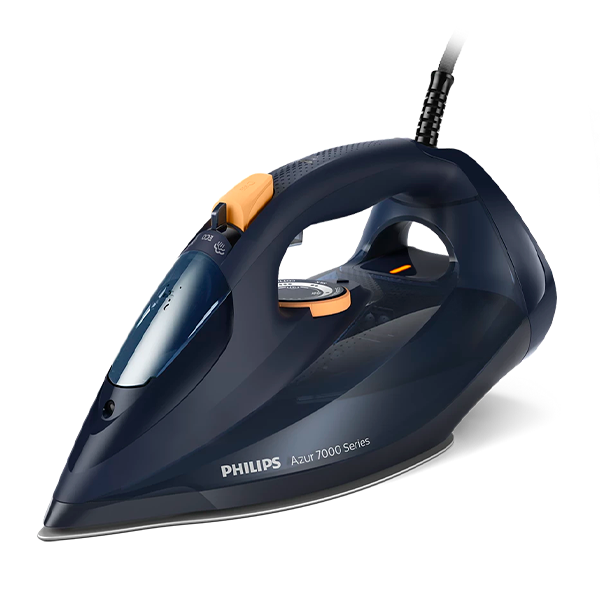 Утюг Philips DST7060/20, подошва SteamGlide Elite, мощность 3000Вт, черный