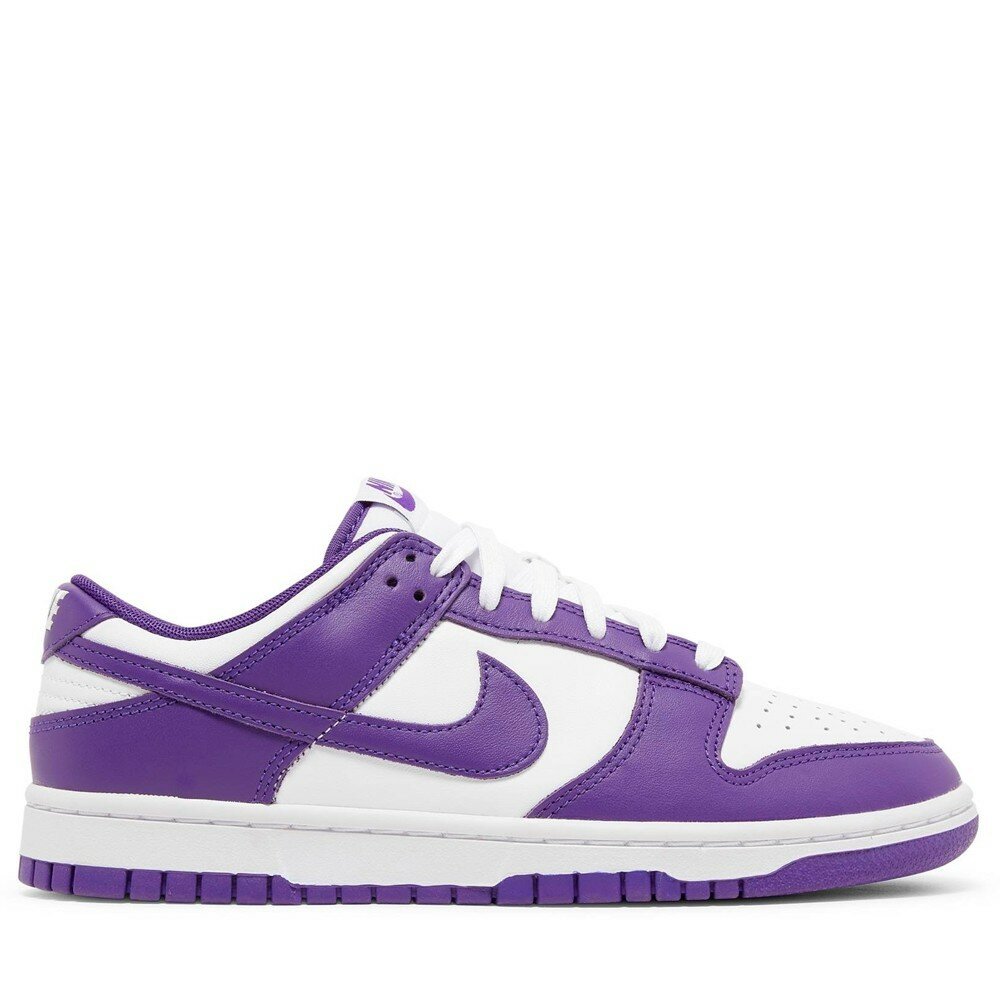 Кроссовки NIKE Dunk Low Retro, размер 45 EU, фиолетовый