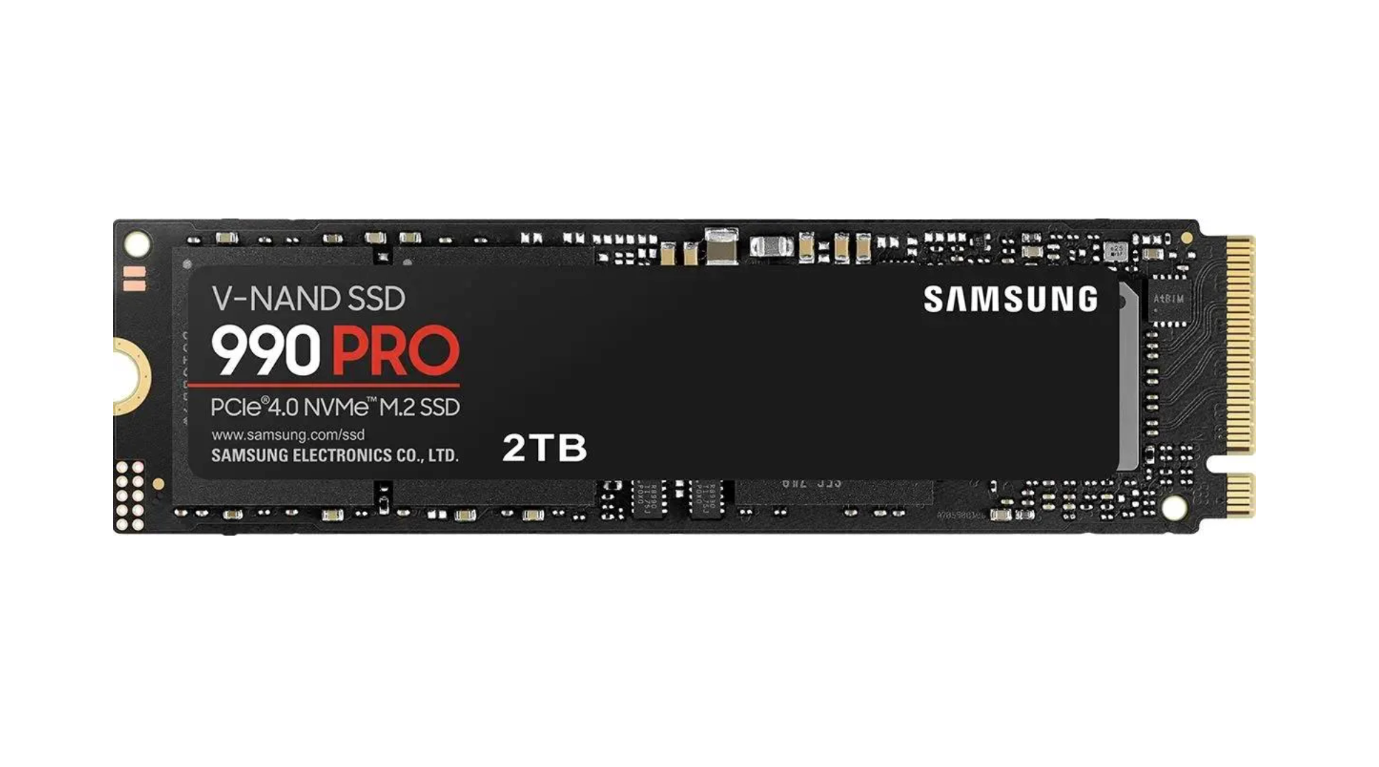 SSD накопитель Samsung 990 Pro MZ-V9P2T0BW 2ТБ, M.2 2280, PCIe 4.0 x4, NVMe