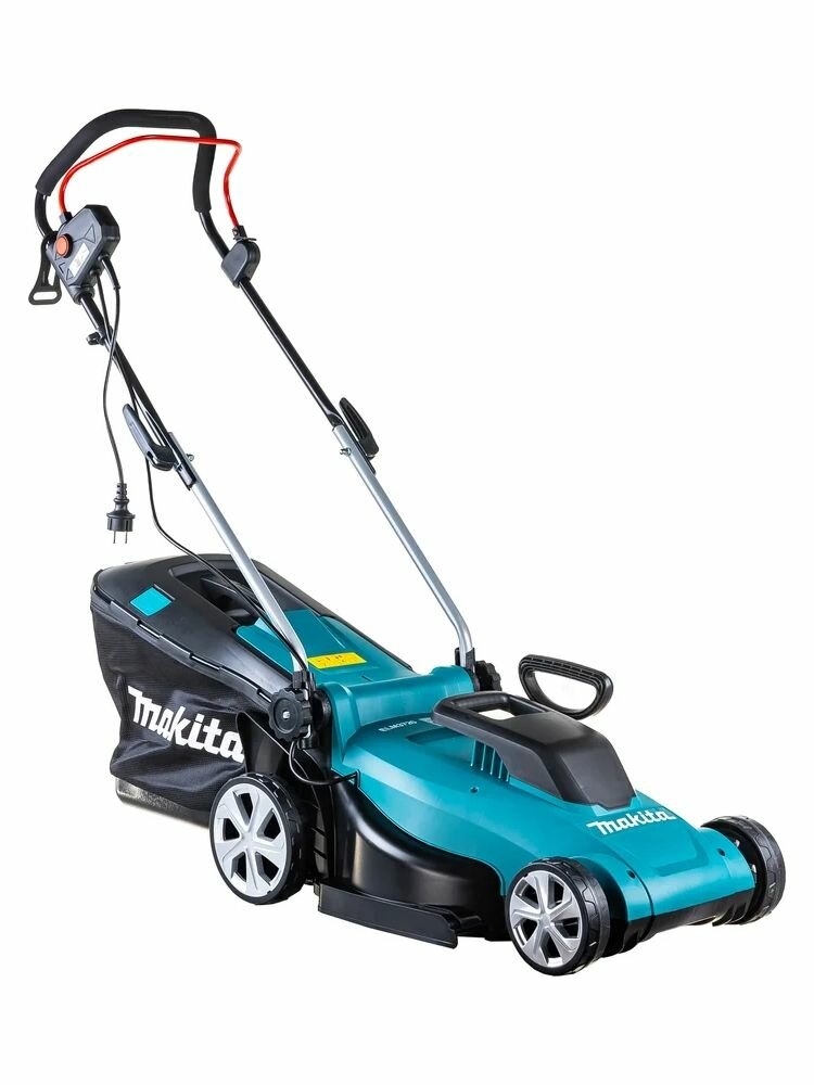 Газонокосилка электрическая Makita ELM3720, 1400Вт, ширина скашивания 37см
