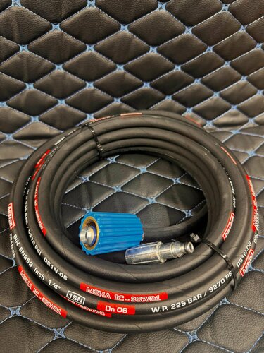 Изображение товара Шланг для моек высокого давления STIHL/ Nilfisk гайка-штуцер, 10 метров