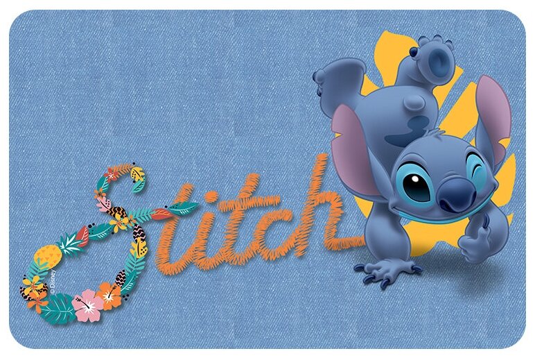 Коврик Trol Disney Stitch под миску 430x280мм