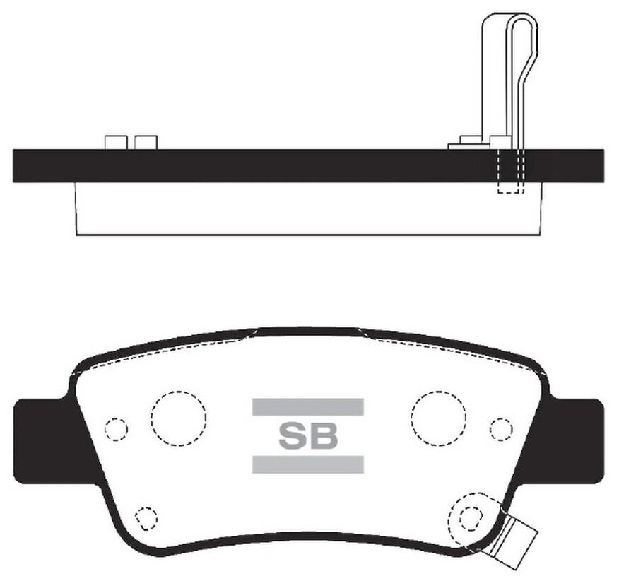 Sp1568sns_колодки Дисковые! Задние Honda Cr-V 2.0/2.2D/2.4 06> Sangsin brake арт. SP1568