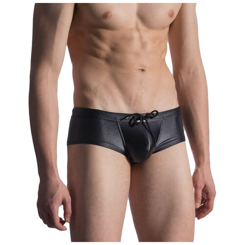 фото Плавки - хипсы "m751 - hot pants black" / manstore / черный / размер s