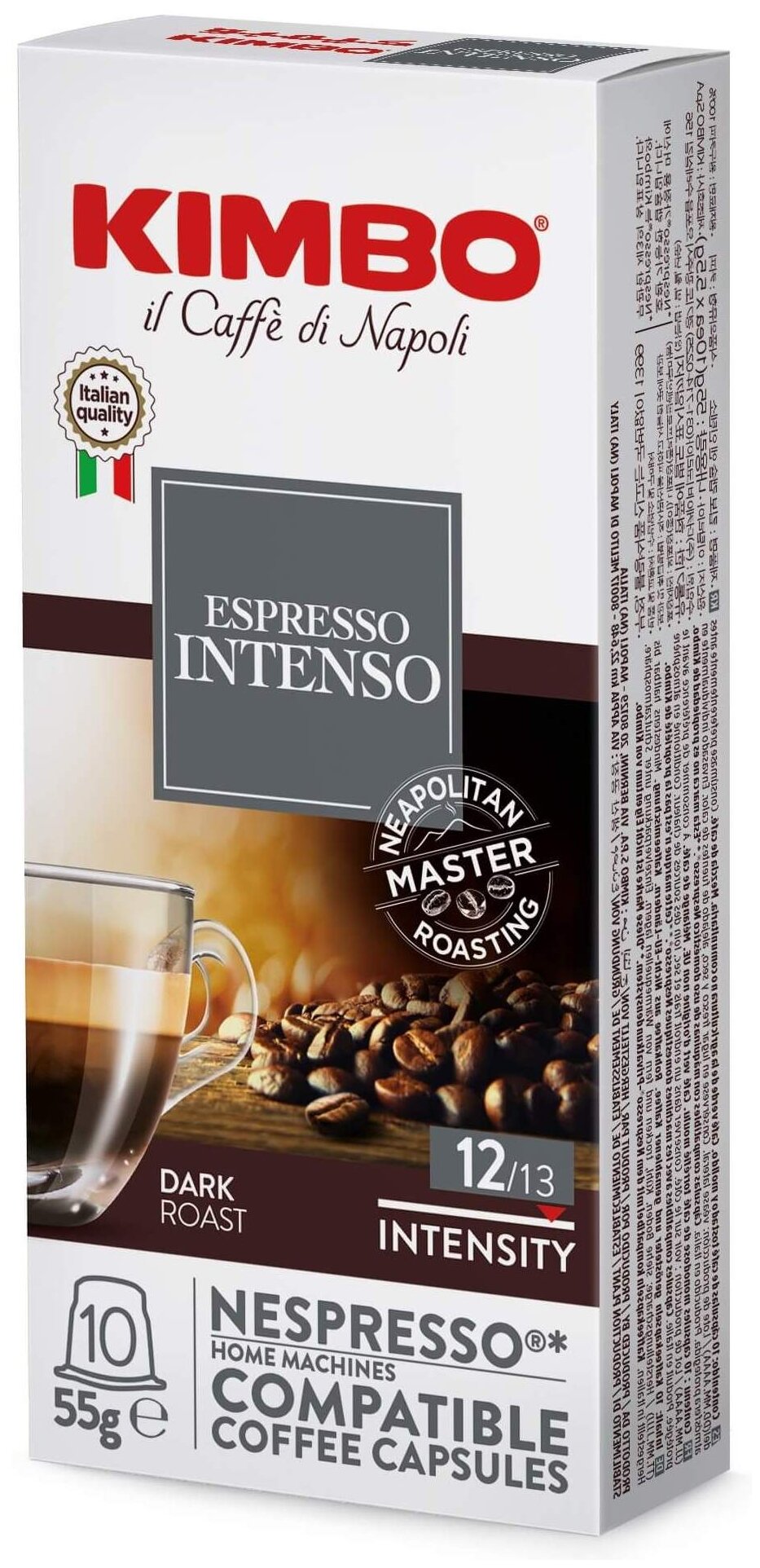 Капсулы KIMBO INTENSO 10шт (система Nespresso) - фотография № 1