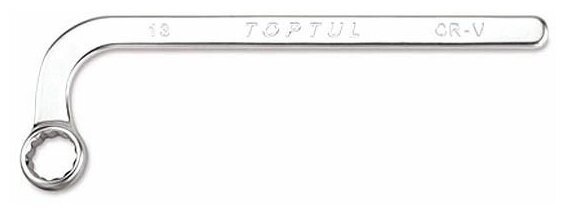 Ключ накидной 13 мм для топливного насоса TOPTUL (JDBW1316) - фотография № 1